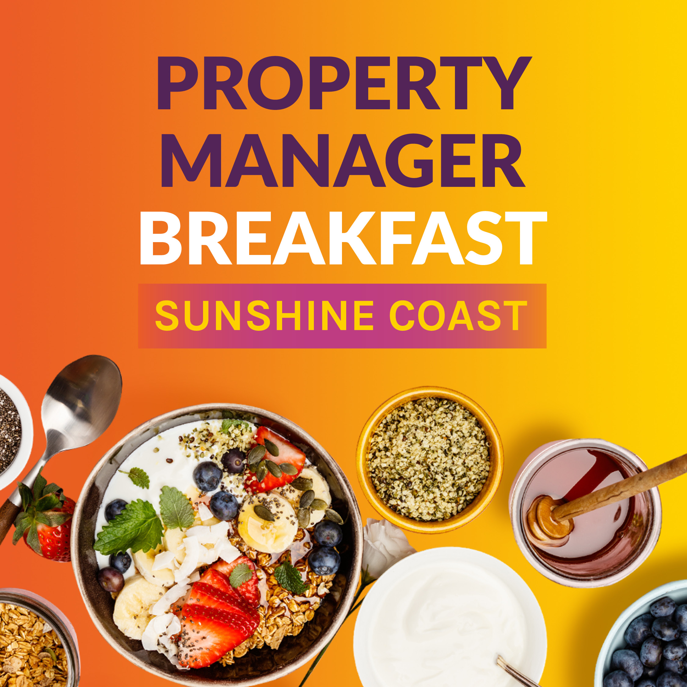 Property Manager Breakfast Sunshine Coast