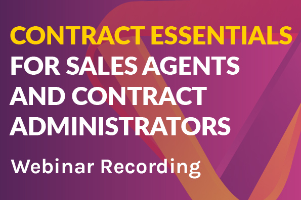 Contract Essentials for Sales Agents & Administrators Series
